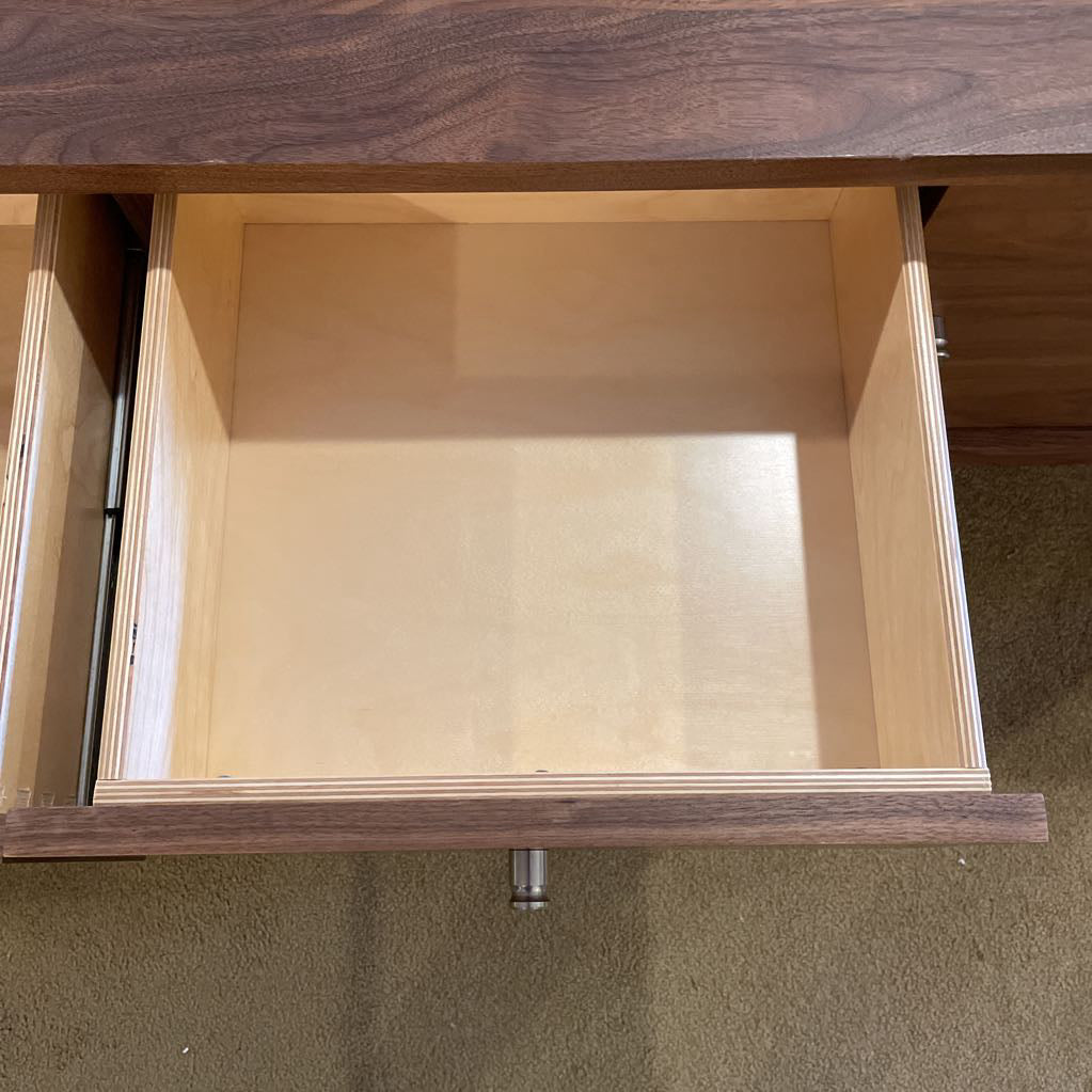Room & Board Walnut 2 Door 3 Drawer Media Console C MEDIA STANDS