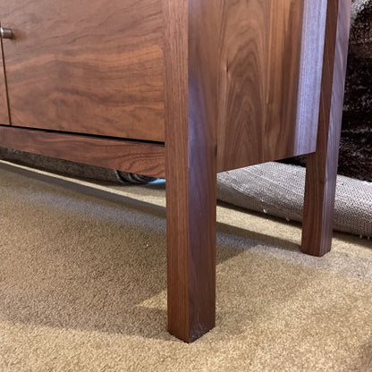 Room & Board Walnut 2 Door 3 Drawer Media Console C MEDIA STANDS