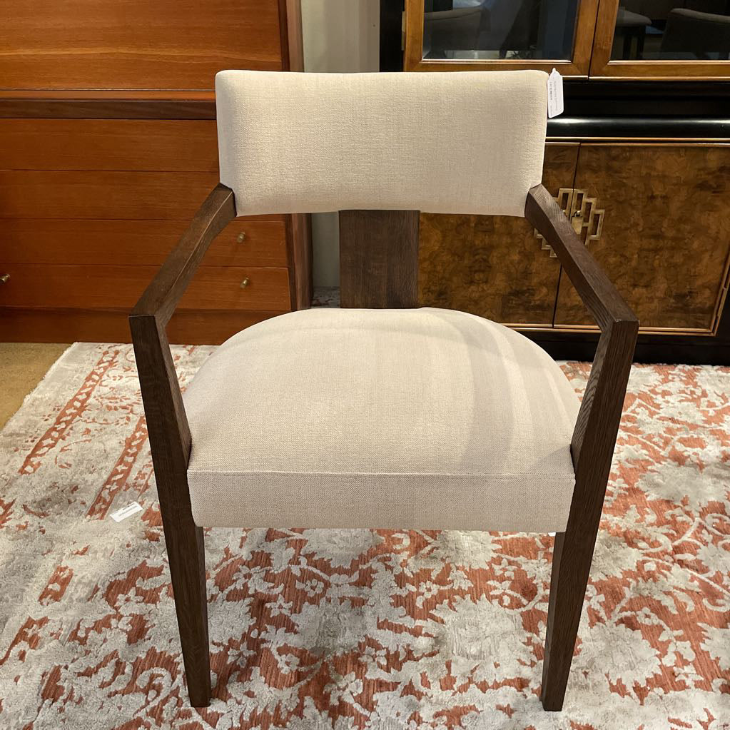 RH Padua Cream Fabric Dining Chairs SET of 6