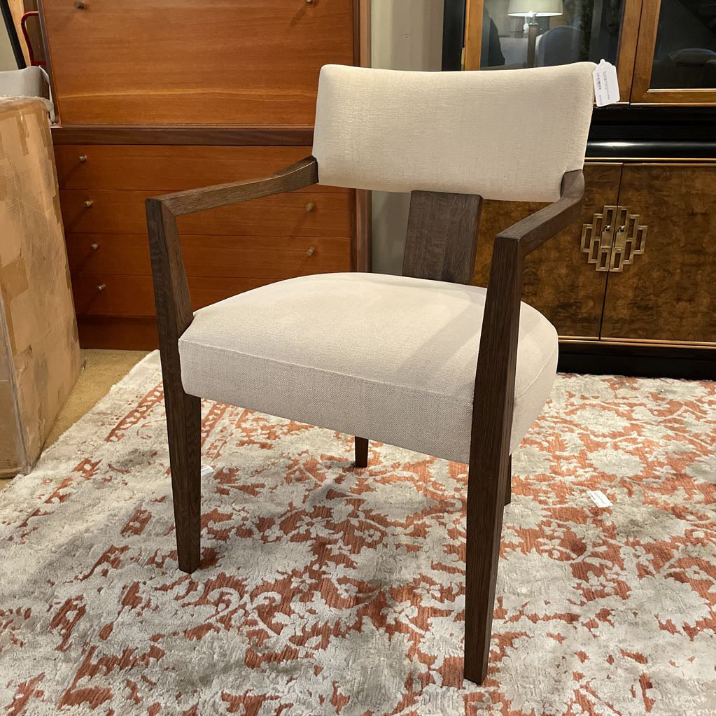 RH Padua Cream Fabric Dining Chairs SET of 6