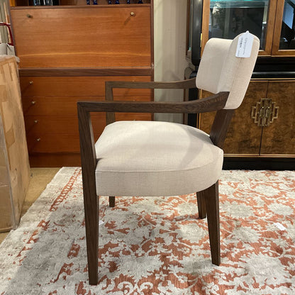 RH Padua Cream Fabric Dining Chairs SET of 6