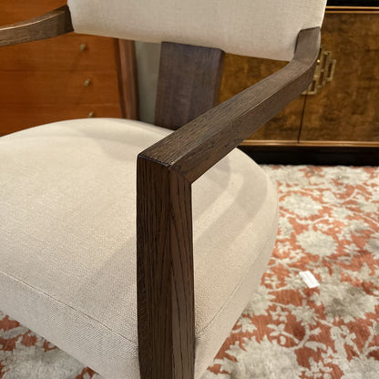 RH Padua Cream Fabric Dining Chairs SET of 6
