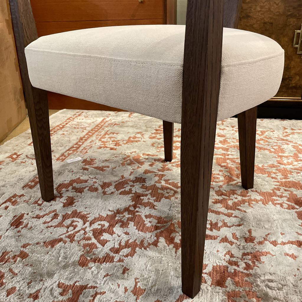 RH Padua Cream Fabric Dining Chairs SET of 6