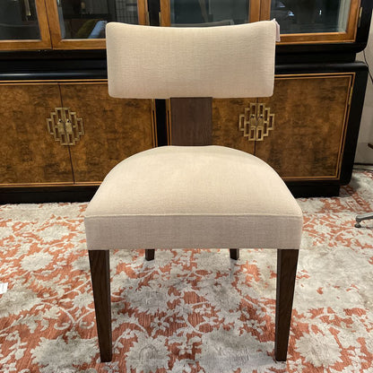RH Padua Cream Fabric Dining Chairs SET of 6
