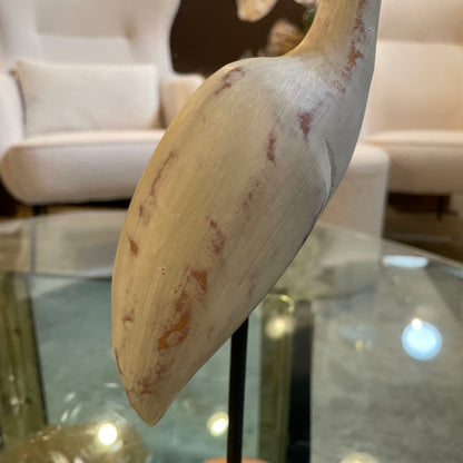 Standing White Heron Decor SMALLS