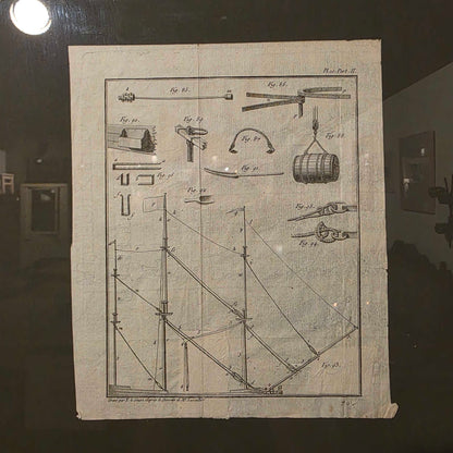 Naval Copperplate Illustration #3