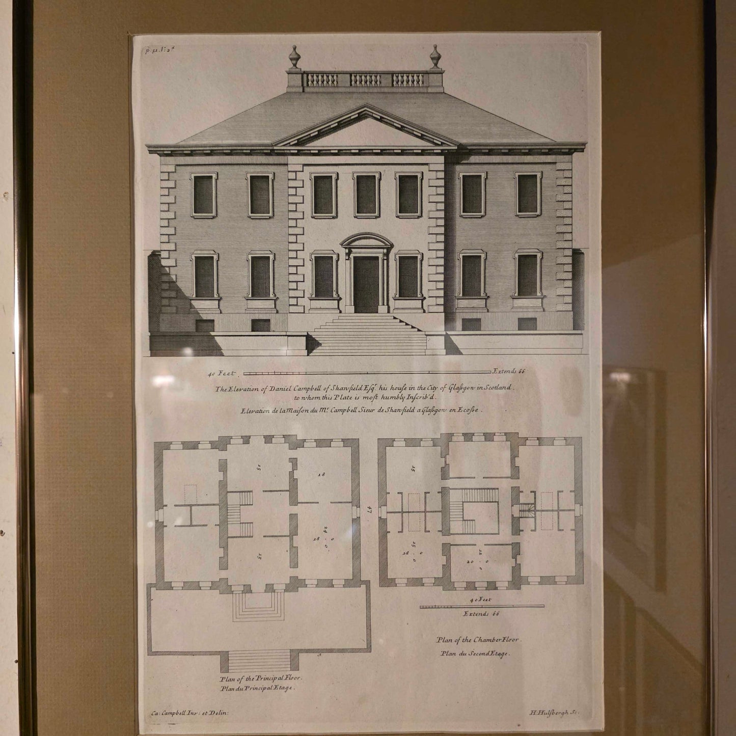 Architectural Illustraion Framed #1