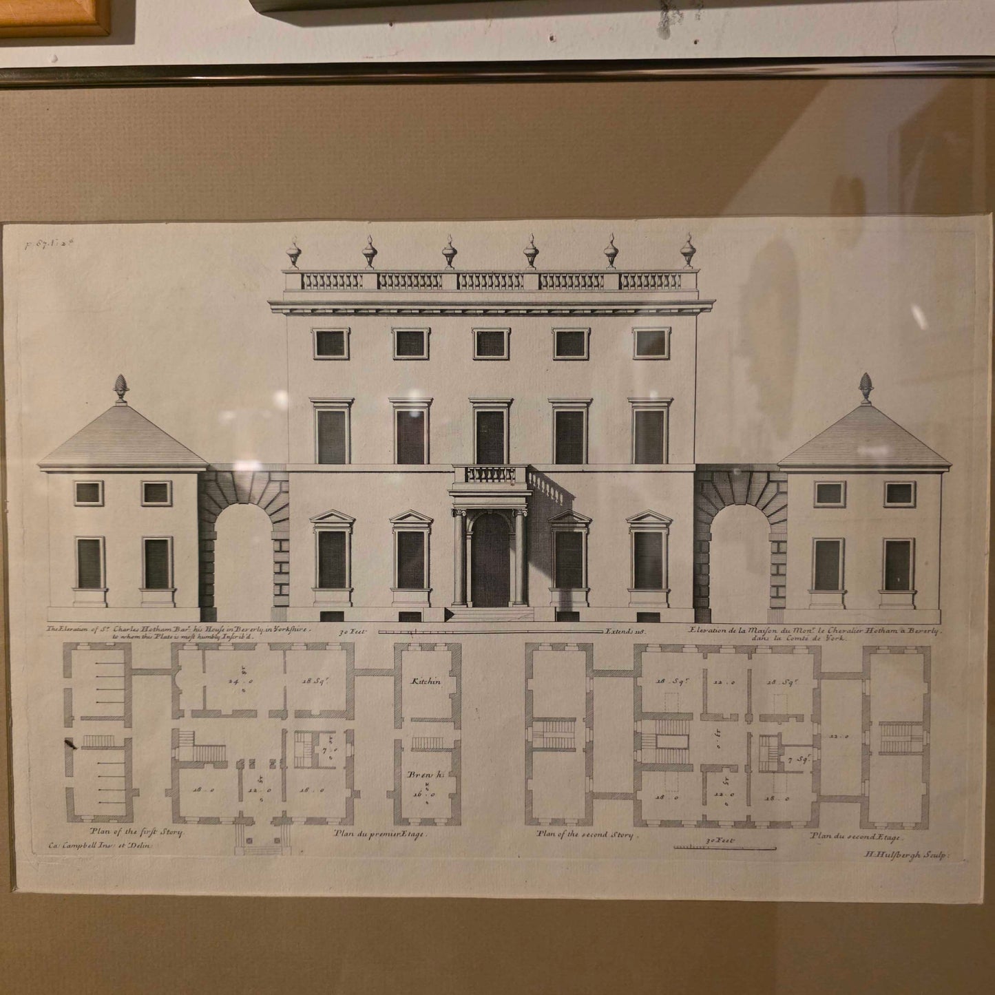 Framed Architectual Illustration #2