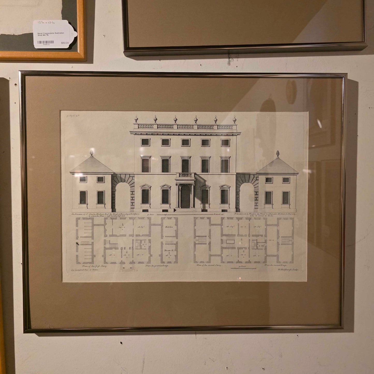 Framed Architectual Illustration #2