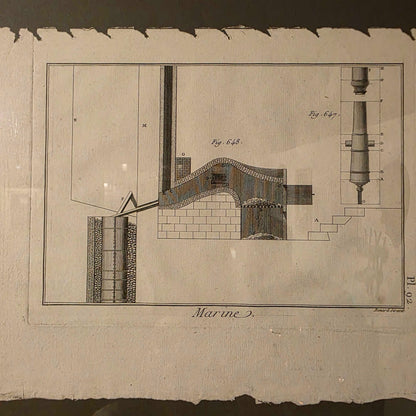 Naval Copperplate Illustration Small #4