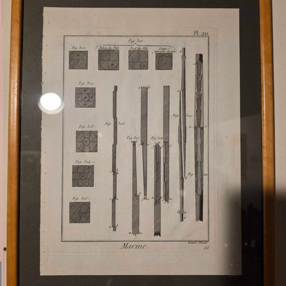 Naval Copperplate Illustration Small #6