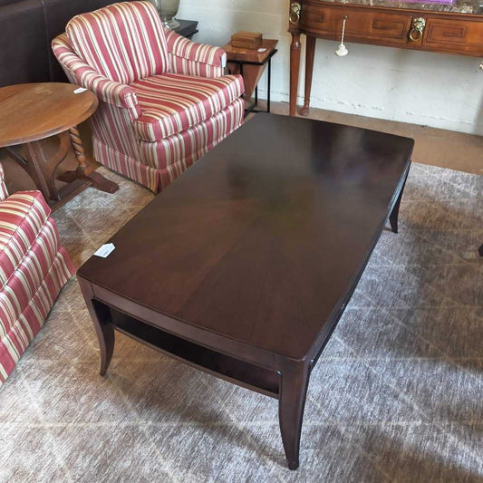 Dark Wood Coffee Table