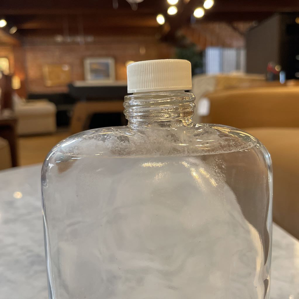 Glass Flask w/ Cover SMALLS
