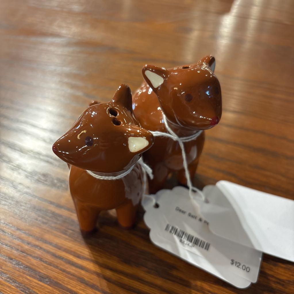 Deer Salt & Pepper Shaker SMALLS