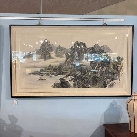 Large Asian Style Landscape Artwork ART