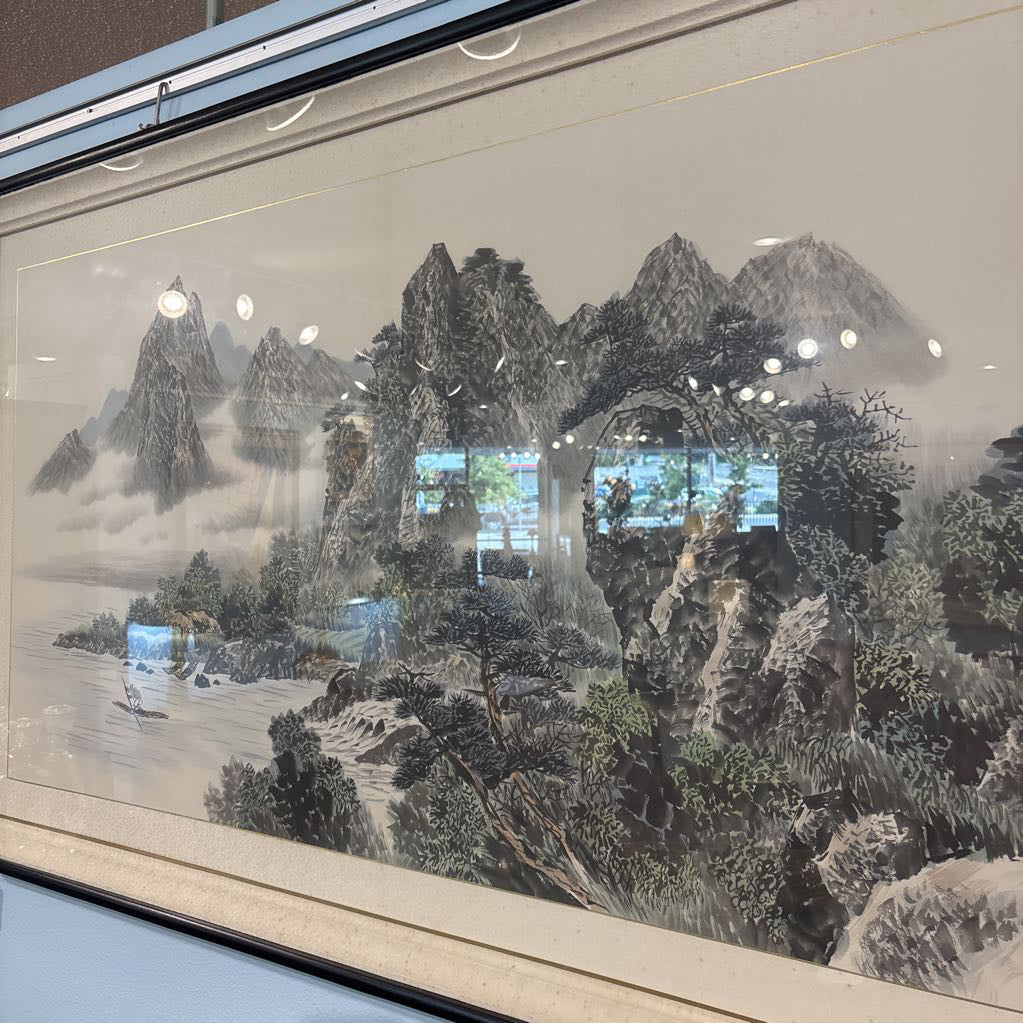 Large Asian Style Landscape Artwork ART