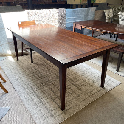 Dark Wood Expanding Dining Table