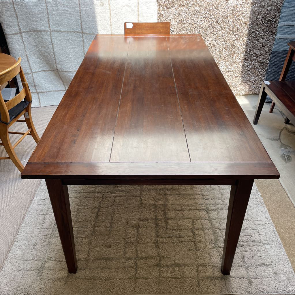 Dark Wood Expanding Dining Table
