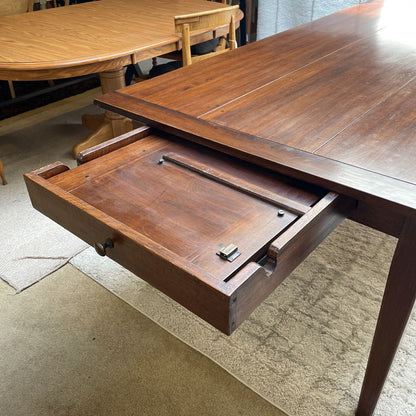 Dark Wood Expanding Dining Table