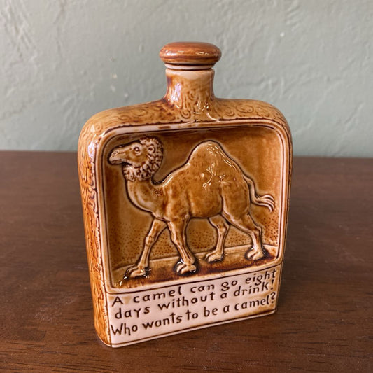 Vintage German Camel Flask