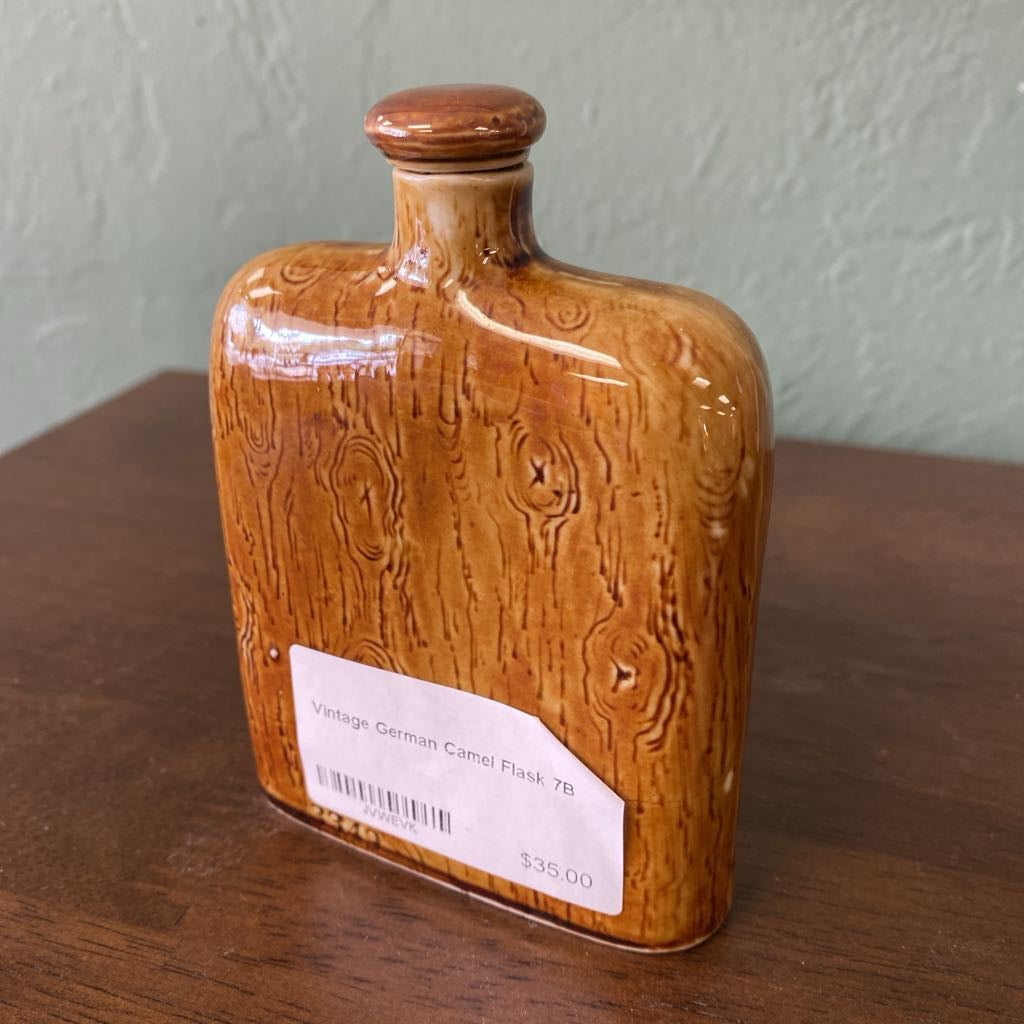 Vintage German Camel Flask