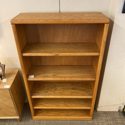 Classic Wide Oak Bookcase C BOOKSHELVES