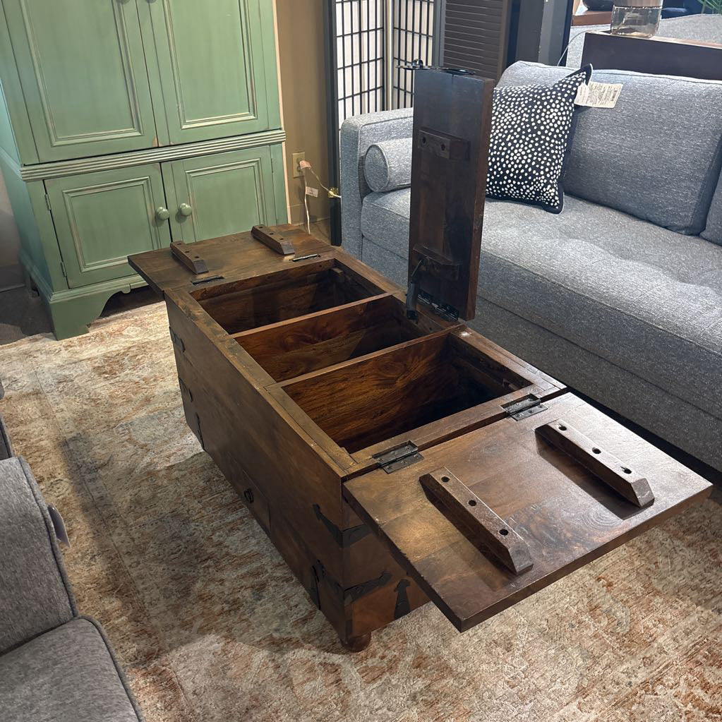Taka Trunk Coffee Table w/ Storage C COFFEE TABLES