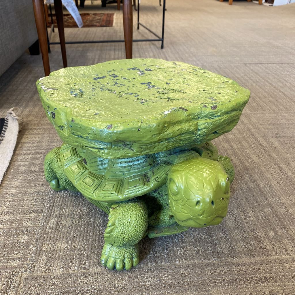 Green Turtle Plant Stand UNIQUE FINDS