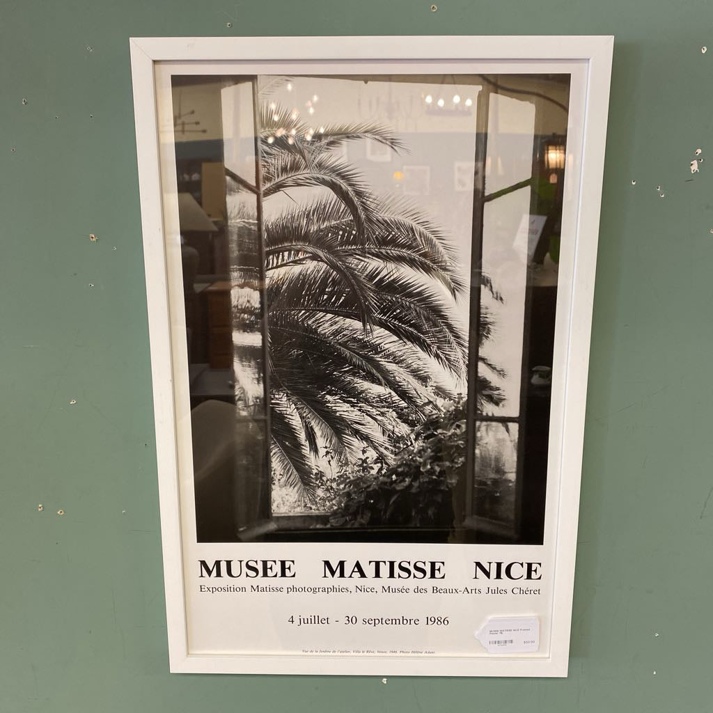 MUSEE MATISSE NICE Framed Poster