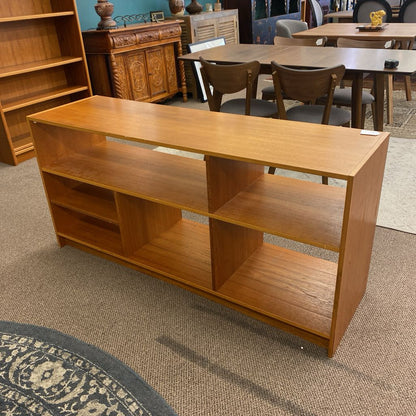 Teak Media Stand
