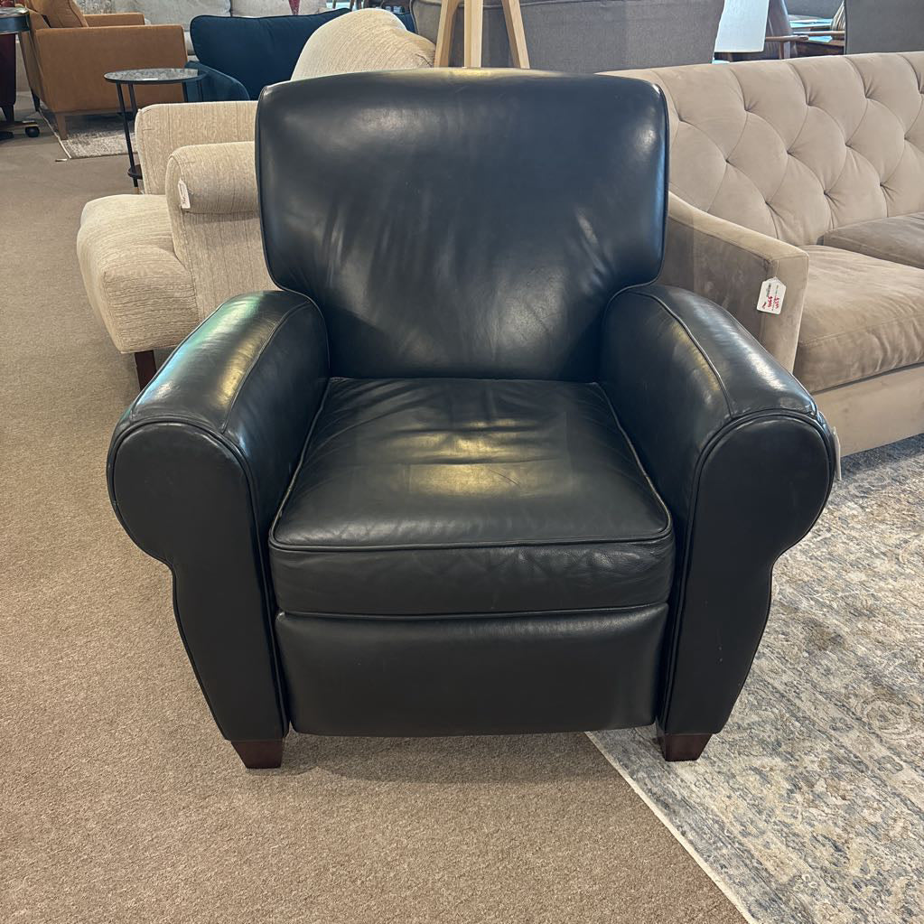 Black Leather Barca Lounger Recliner U ACCENT CHAIRS