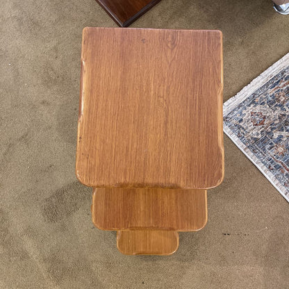 3‑Tier Turned‑Leg Side Table