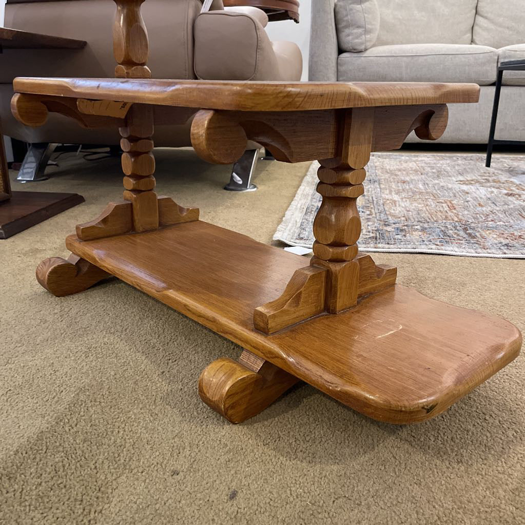 3‑Tier Turned‑Leg Side Table