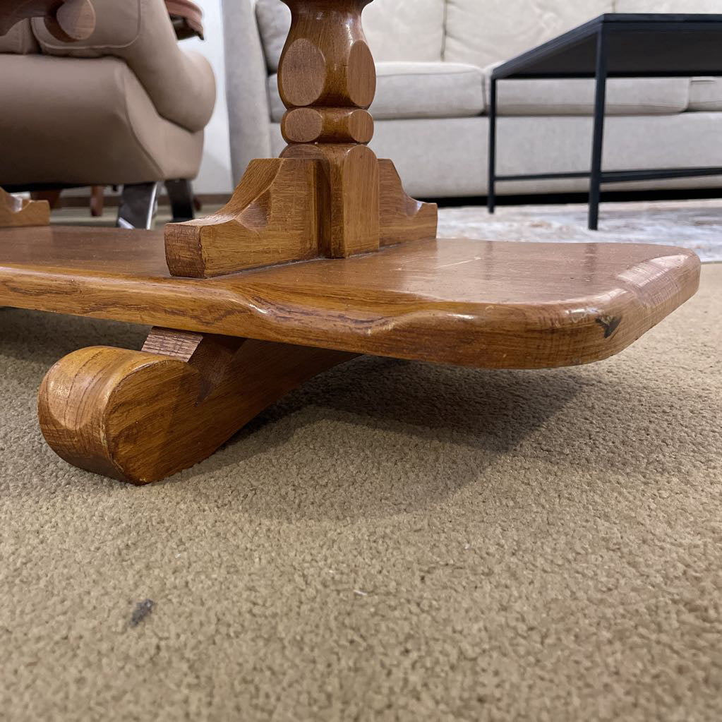 3‑Tier Turned‑Leg Side Table