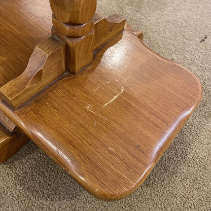 3‑Tier Turned‑Leg Side Table