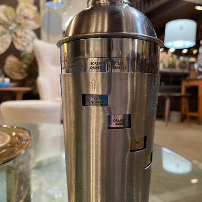 Round Metal Cocktail Shaker