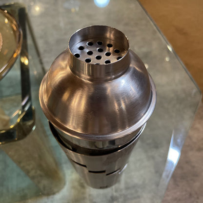 Round Metal Cocktail Shaker