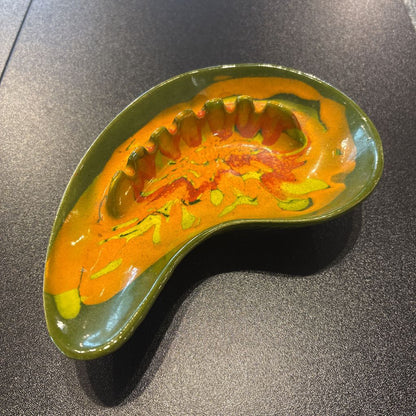 Green, Orange, Yellow and Red MC Ashtray