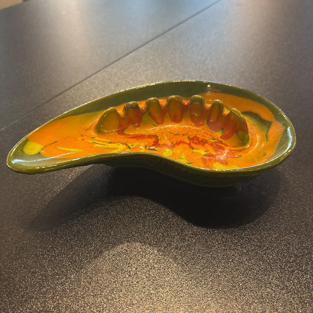 Green, Orange, Yellow and Red MC Ashtray