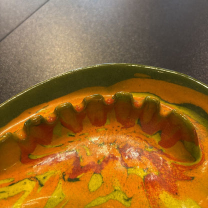 Green, Orange, Yellow and Red MC Ashtray