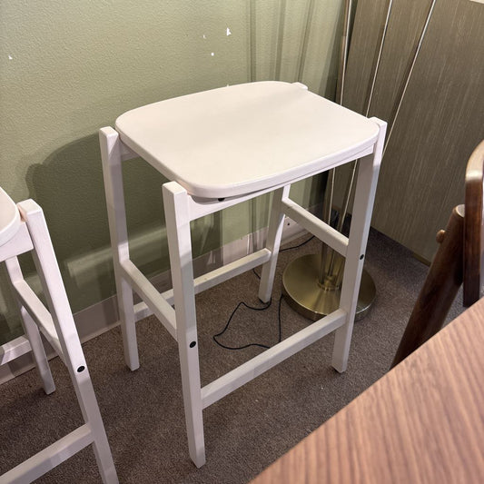 White Counter Stool