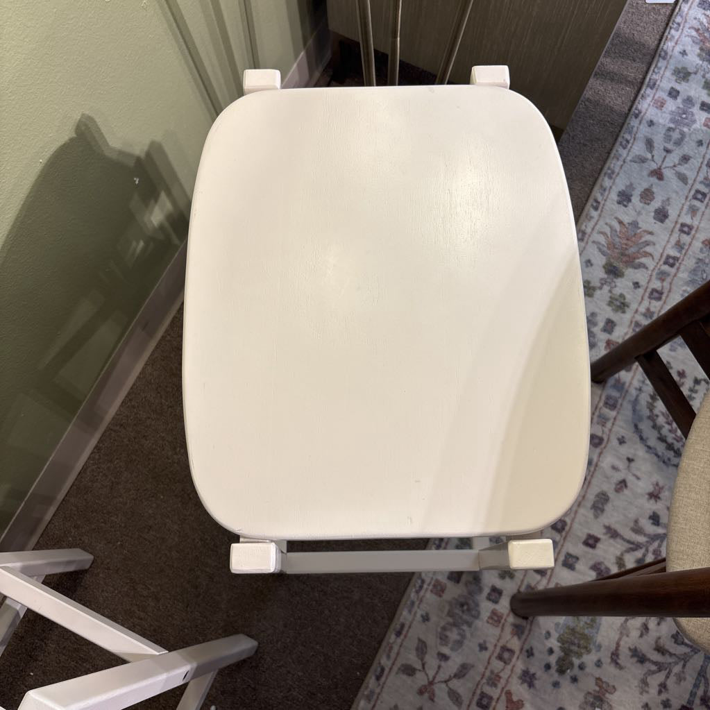 White Counter Stool