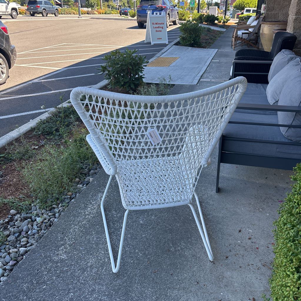 White Indoor Outdoor Chair