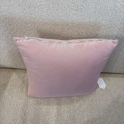 Pink Velvet Pillow