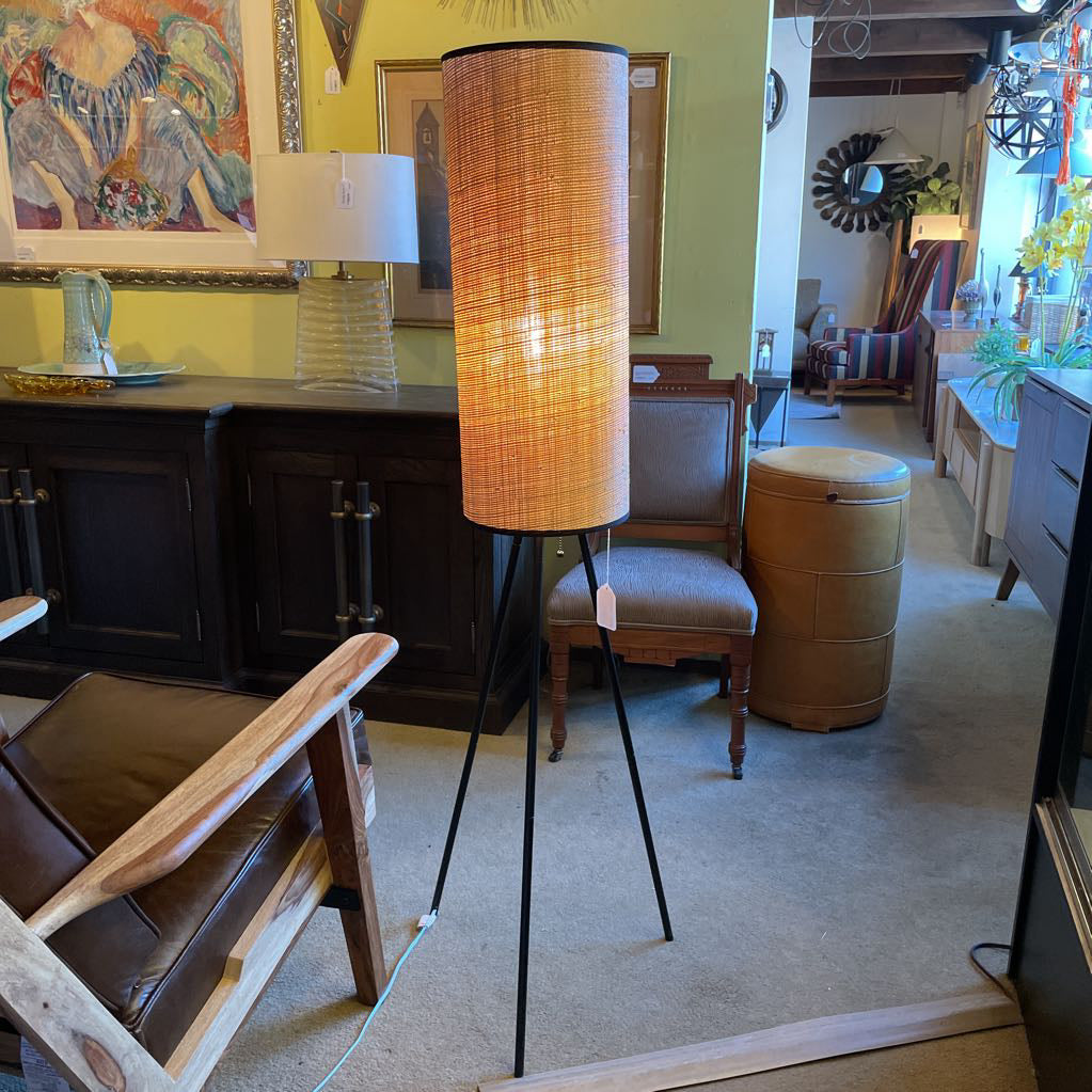 Tall Woven Shade Tripod Base