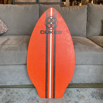 Dukes Skim Board Decor