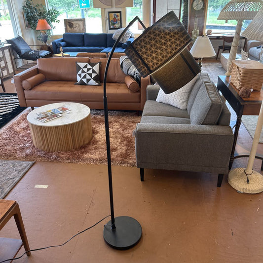 Double Shade Arc Lamp