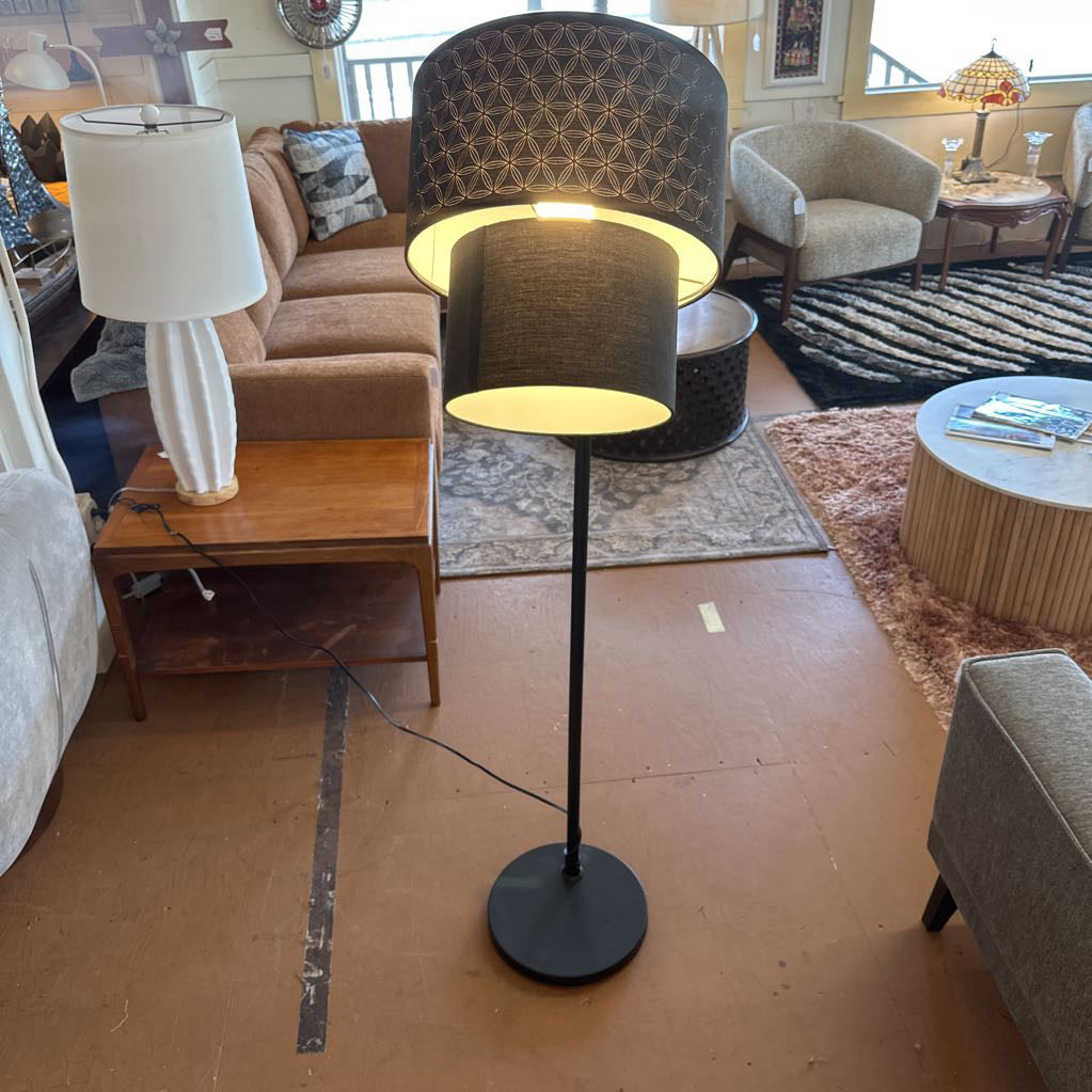 Double Shade Arc Lamp