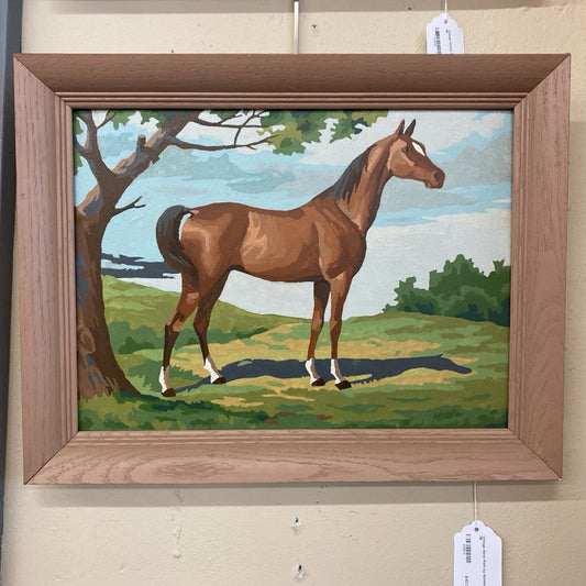 Vintage Horse Paint by Numbers ART