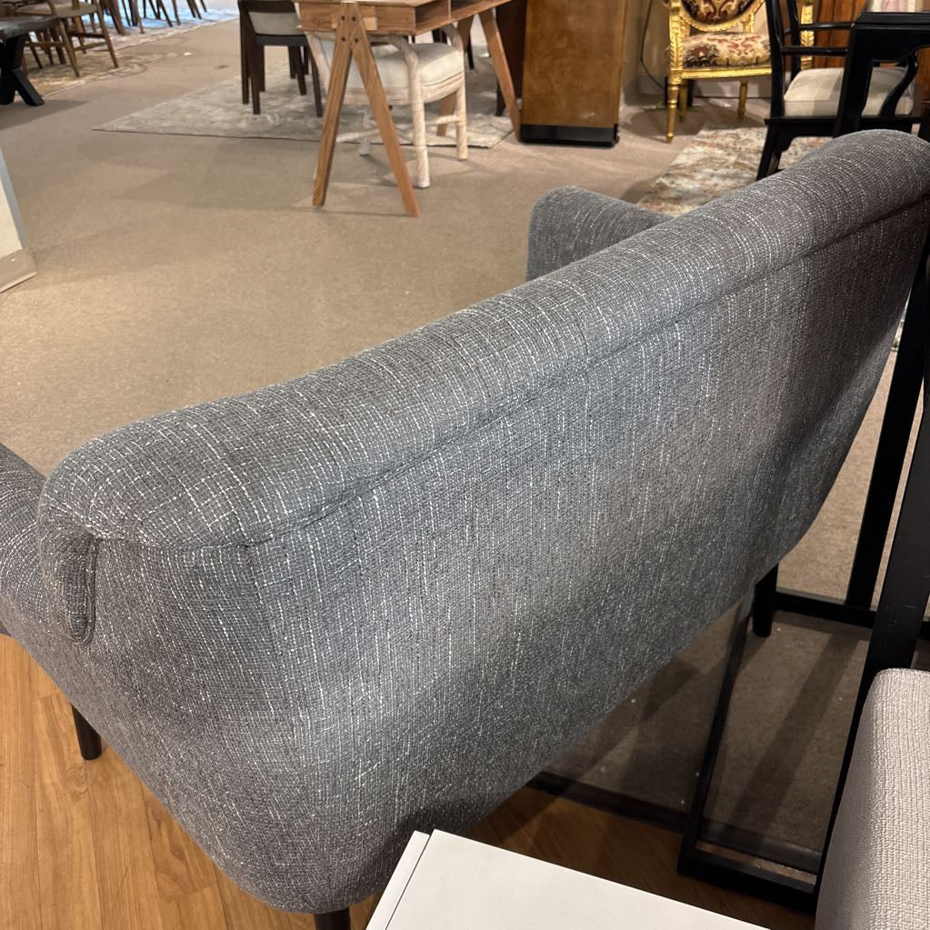Grey Contemporary Apartment Loveseat